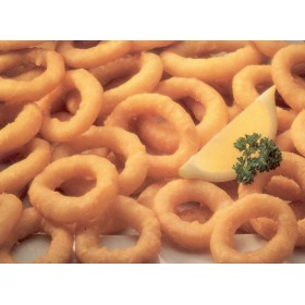 ANNEAUX DE CALAMARS PANÉS 1 KG