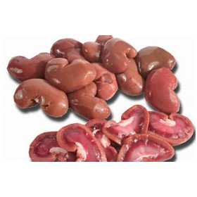 Rognon de veau degraissé coupé