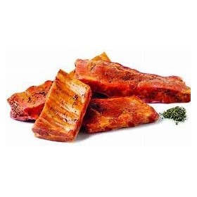 Côti de porc carré (spaeribs) mariné